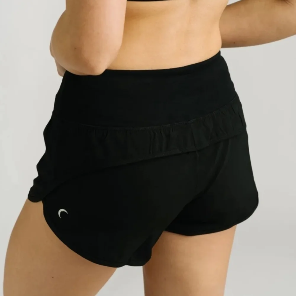 Zyia Black Women's Athletic Shorts Size Large - Picture 2 of 7